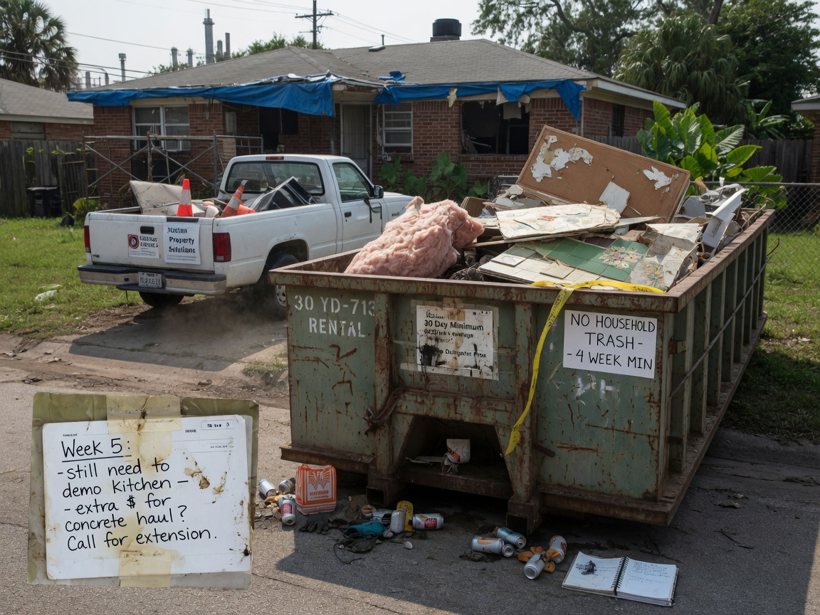 Dumpster Rental in Sugar Land