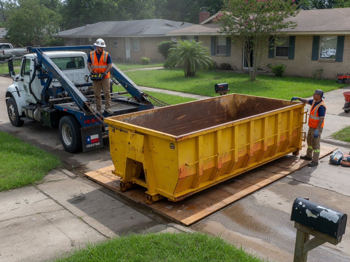 Dumpster Rental in Humble